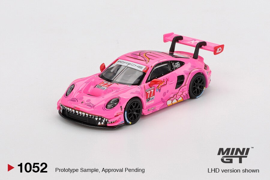 Mini GT 1/64 - Porsche 911 GT3 R #77 AO Racing 2024 Mgt410