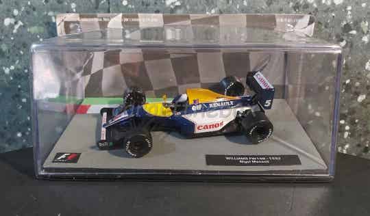 Atlas formule 1  1:43 - Williams Honda FW11B #6 Piquet AT430