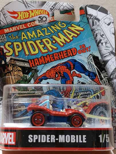 Hotwheels Marvel Replica Spider Mobile