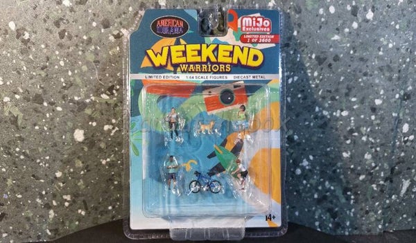 American Diorama 1/64 - Diorama figuur Weekend Warriors AD470