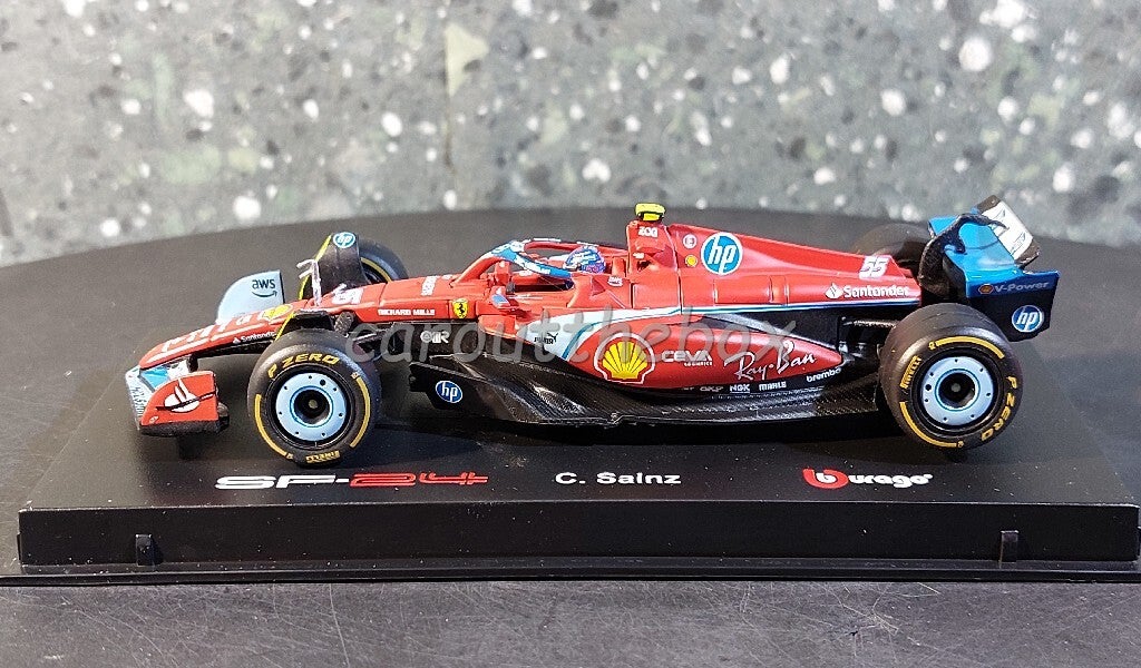 Bburago 1:43 -  Ferrari SF-24 #55 Carlos Sainz B223A