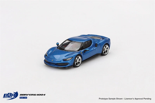 BBR 1/64 - Ferrari 296GTB Blu Corsa BBR015