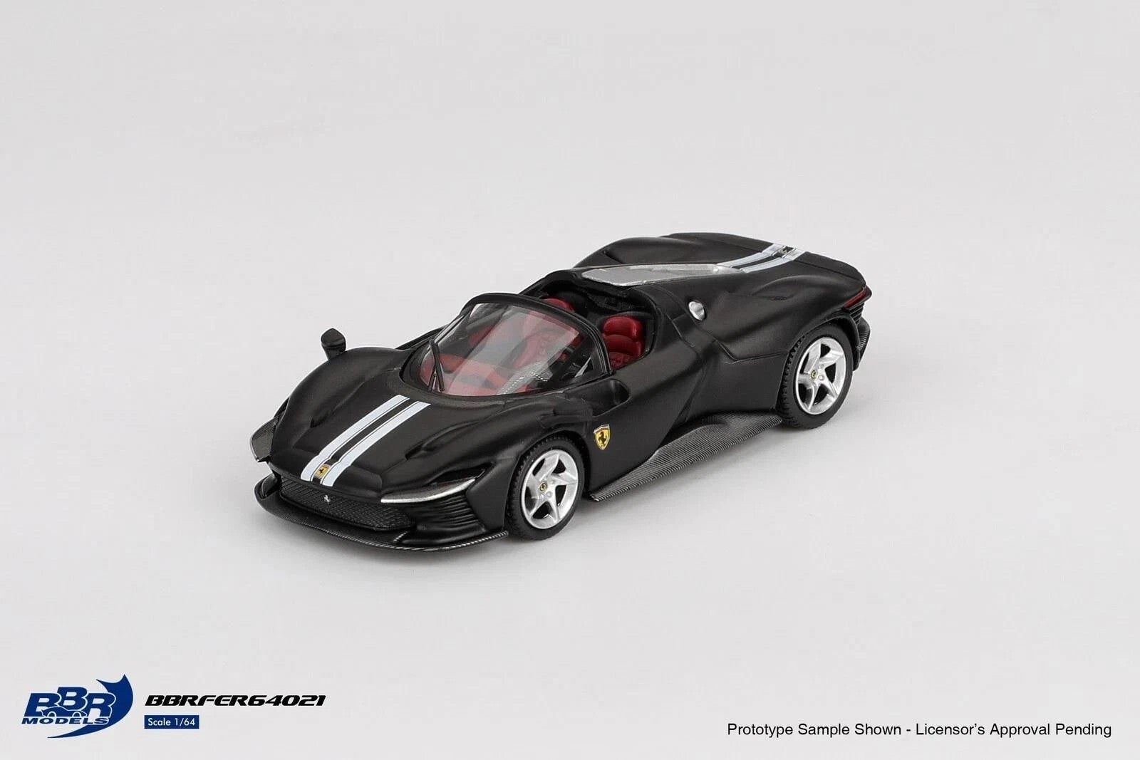 BBR 1/64 - Ferrari Daytona SP3 Black BBR034