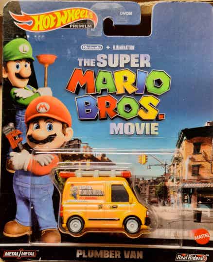 Hotwheels Retro Entertainment 2023 Plumber Van