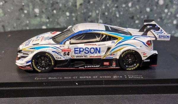 Ebbro 1:43 - NSX-GT super GT 500 Epson Modulo 2018 #64 Ebbro 041