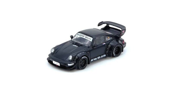 Inno64 1/64 - Porsche RWB 964 Black Matt In128
