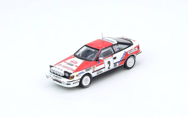 Inno64 1/64 - Toyota Celica GT-Four #2 Rally Monte-Carlo 1991 White / red In133