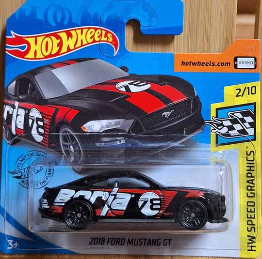 Hotwheels 2020 2018 Ford Mustang GT