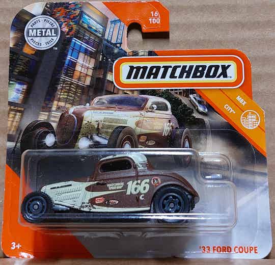 Matchbox 2019 '33 Ford Coupe