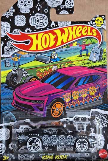 Hotwheels Dia de Muertos King Kuda
