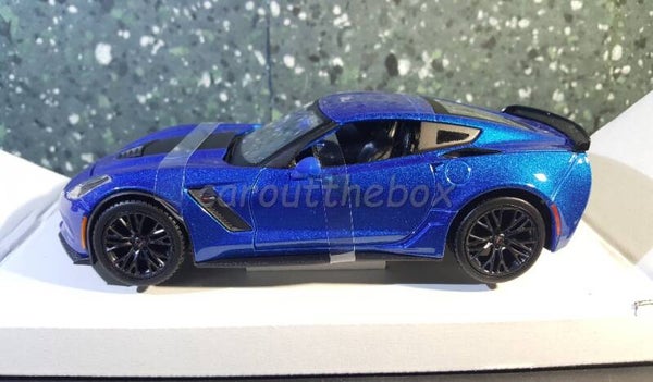 Maisto 1:24 - Chevrolet Corvette z06 2015 blue MA153