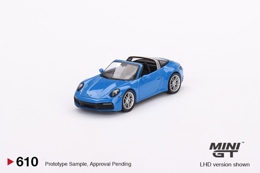 Mini GT 1/64 - Porsche 911 Targa 4S Shark Blue Mgt122