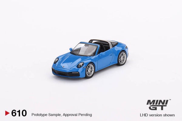 Mini GT 1/64 - Porsche 911 Targa 4S Shark Blue Mgt122