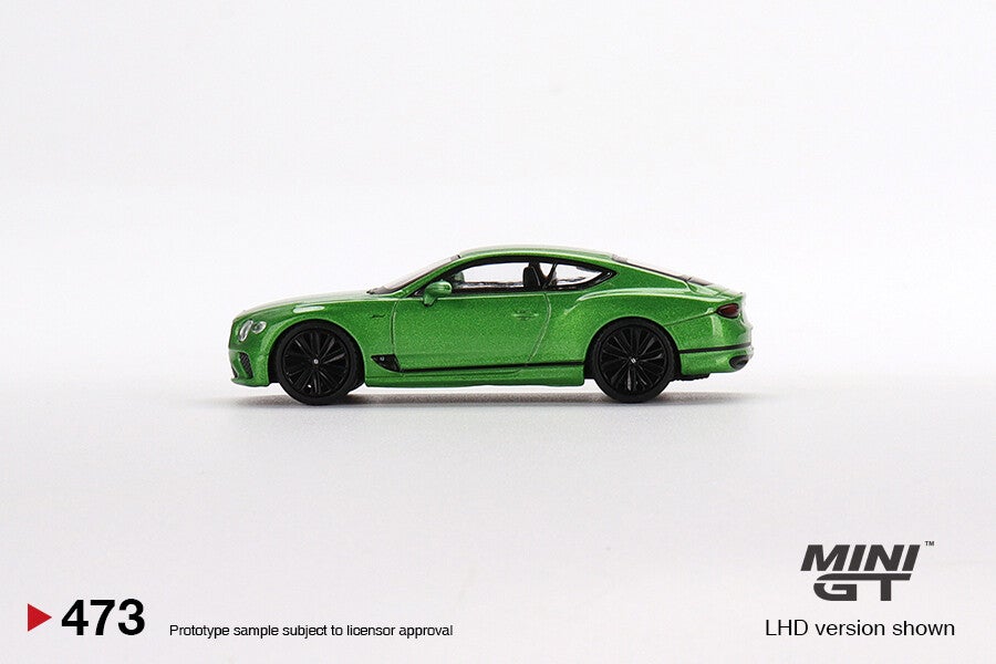 Mini GT 1/64 - Bentley Continental GT Speed 2022 Apple Green MGT154