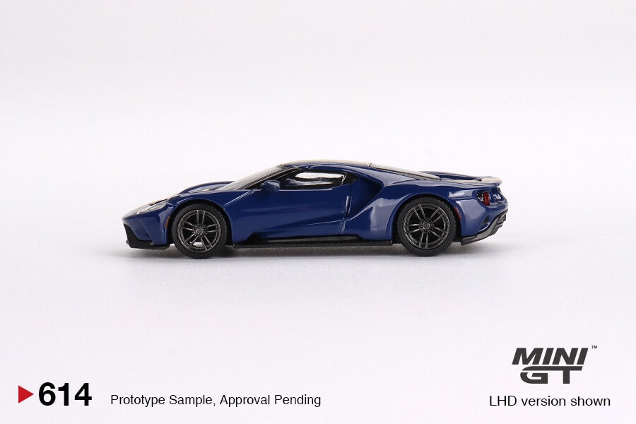 Mini GT 1/64 - Ford GT Sunoco Blue Mgt195