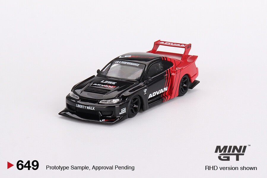Mini GT 1/64 - Nissan LB-Super Silhouette S15 SILVIA ADVAN Mgt229