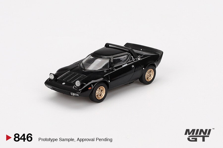 Mini GT 1/64 - Lancia Stratos HF Stradale Nero Mgt268