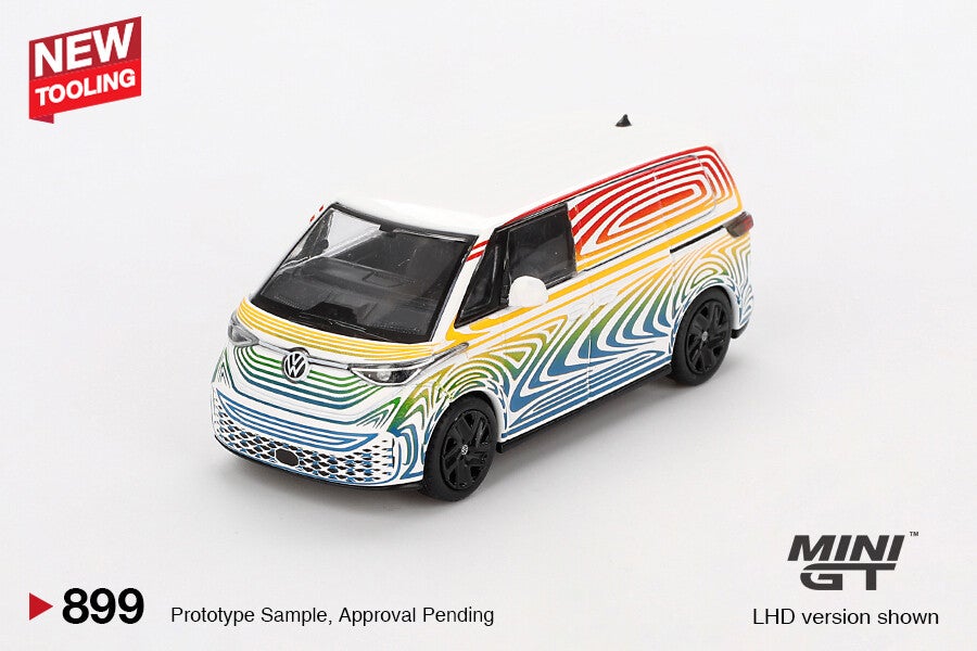 Mini GT 1/64 - Volkswagen ID. Buzz Prototype "Rainbow" Mgt295