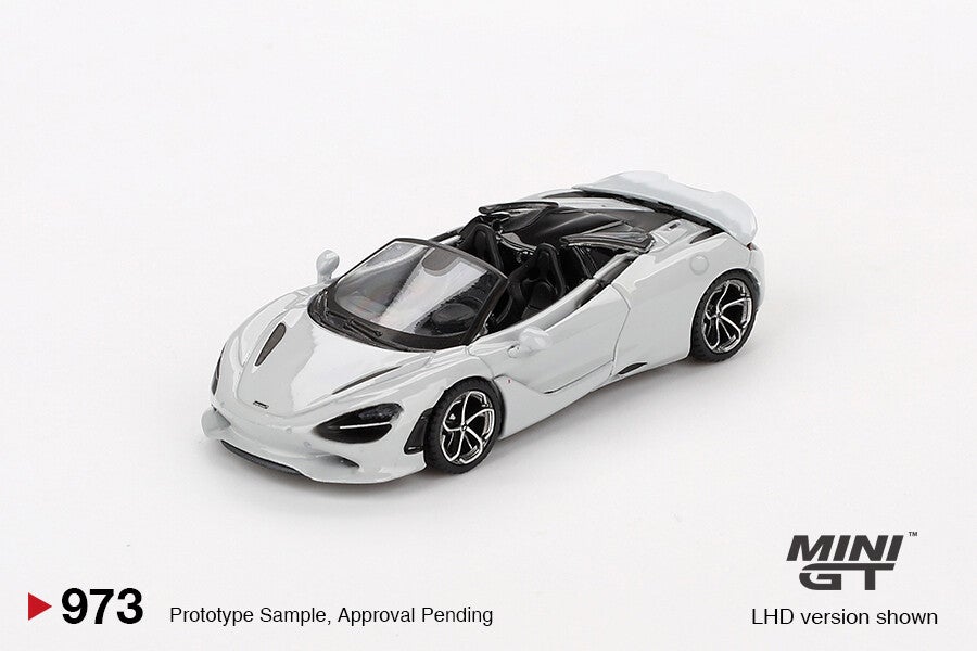 Mini GT 1/64 - McLaren 750S Spider Cirrus Grey Mgt351
