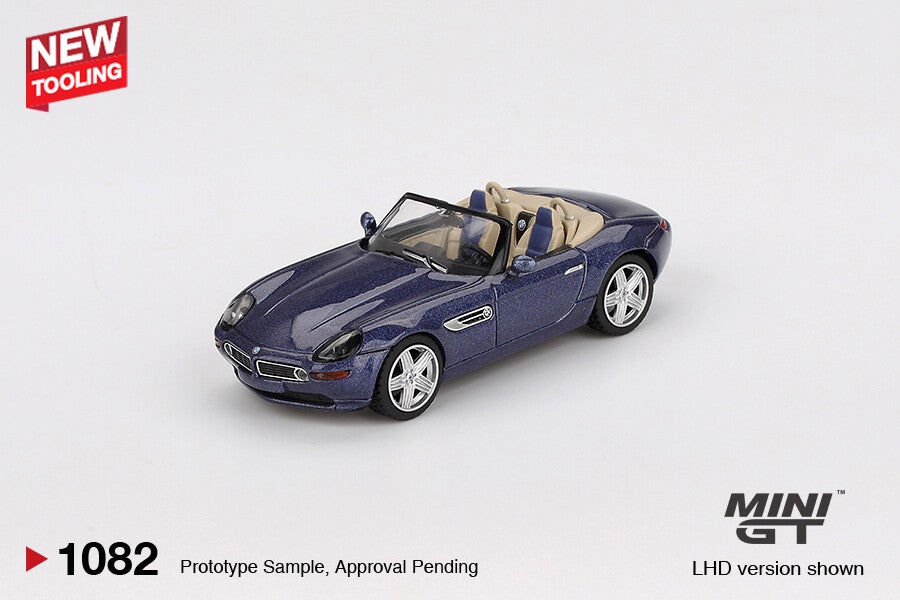 Mini GT 1/64 - BMW Z8 Alpina Alpine Blue Mgt418