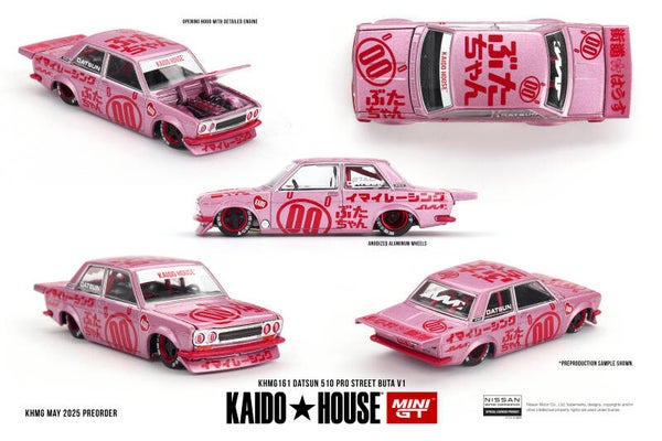 Mini GT 1/64 - Datsun 510 Pro Street Buta V1 Mgt427