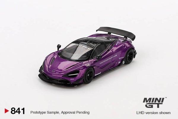 Mini GT 1/64 - McLaren 720S LB-Works Purple Mgt441