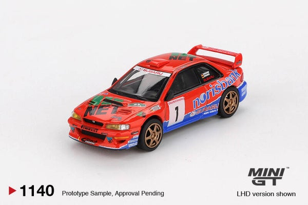 Mini GT 1/64 - Subaru Impreza WRC97 #1 1999 DRM Champion Mgt451