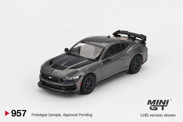 Mini GT 1/64 - Ford Mustang Dark Horse 2024 Carbonized Gray Mgt461