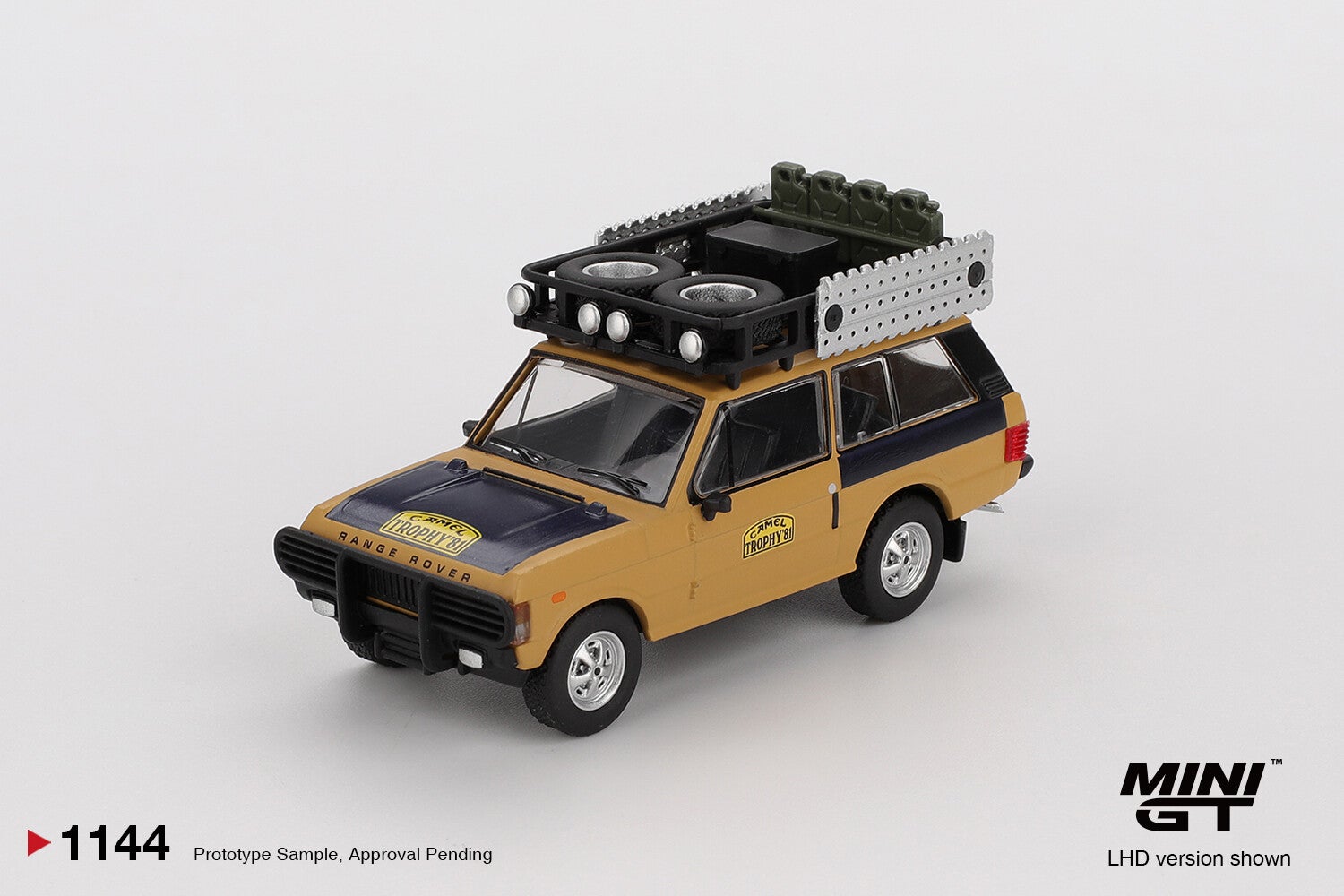 Mini GT 1/64 - Range Rover 1981 Camel Trophy Sumatra Mgt463