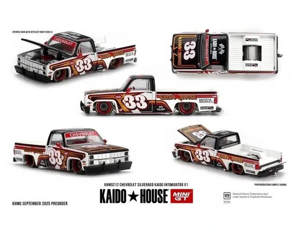 Mini GT 1/64 - Chevy Silverado Intimidator V1 Mgt476