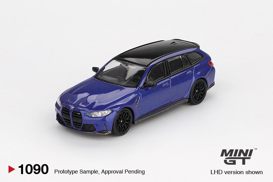 Mini GT 1/64 - BMW M3 Competition Touring Portimao Blue Metalic Mgt479