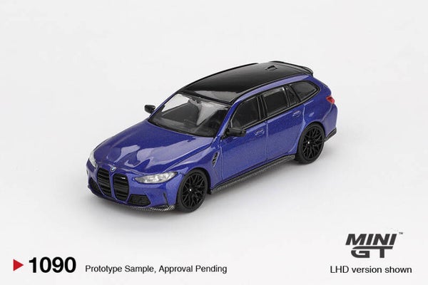 Mini GT 1/64 - BMW M3 Competition Touring Portimao Blue Metalic Mgt479