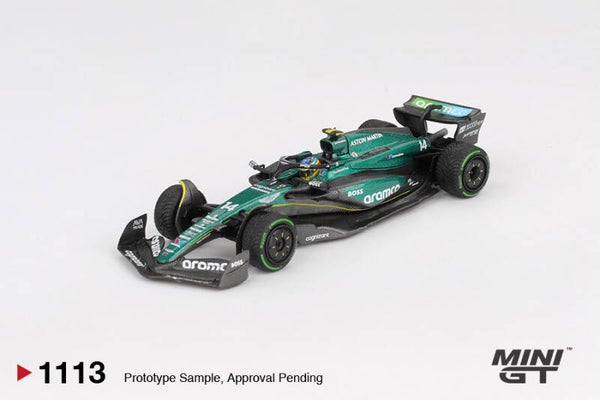 Mini GT 1/64 - Aston Martin AMR24 #14 ALONSO Mgt482