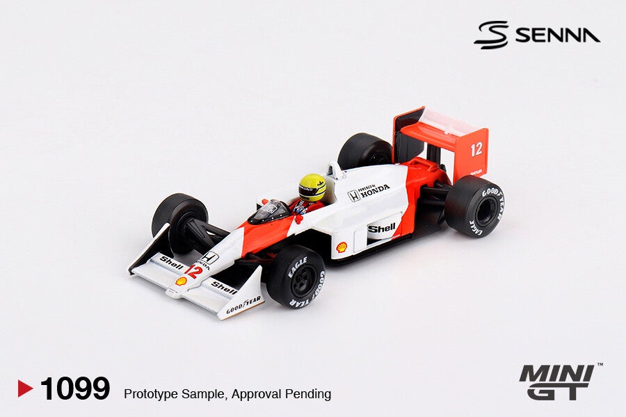 Mini GT 1/64 - McLaren MP4/4 #12 SENNA 1988 Japanese GP BLISTER Mgt494