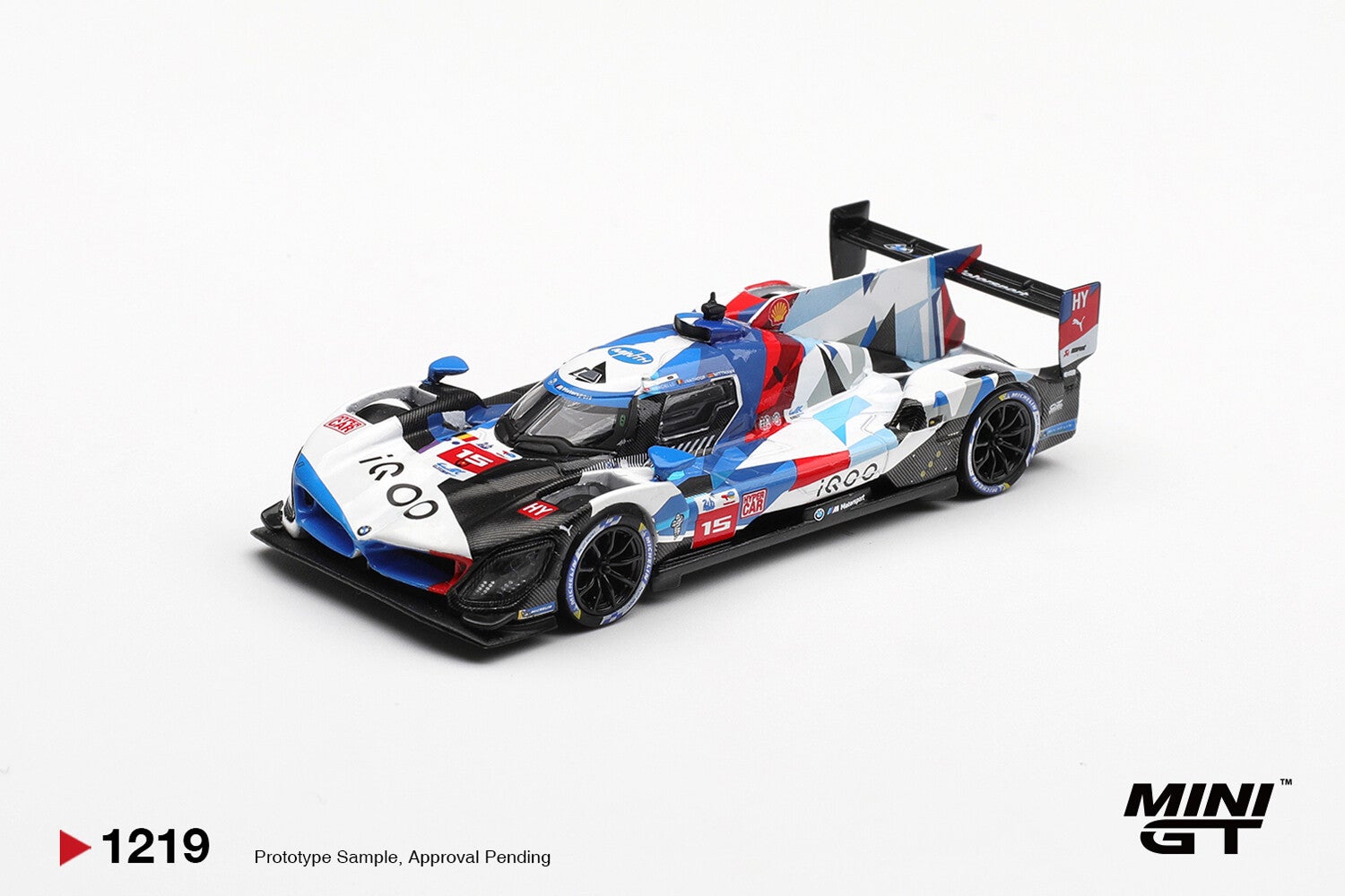 Mini GT 1/64 - BMW M Hybrid V8 Hypercar #15 2024 Le Mans Mgt496