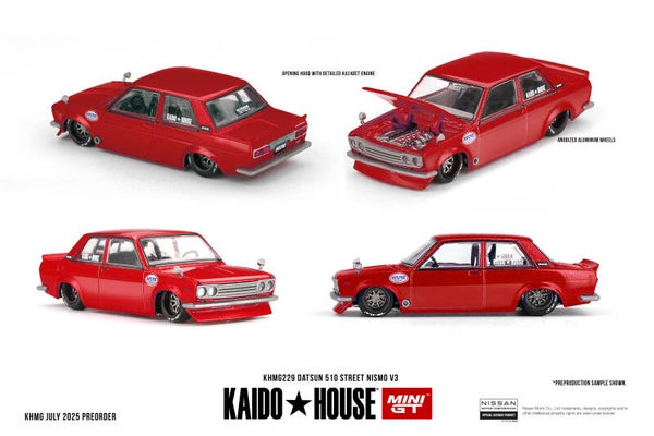 Mini GT 1/64 - Datsun 510 Street Nismo V3 Mgt504