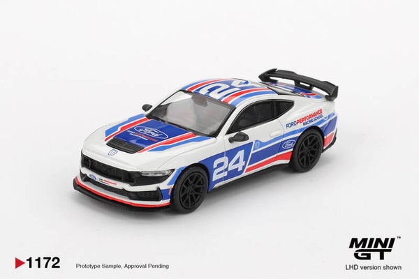Mini GT 1/64 - Ford Mustang Dark Horse #24 Ford Mgt520
