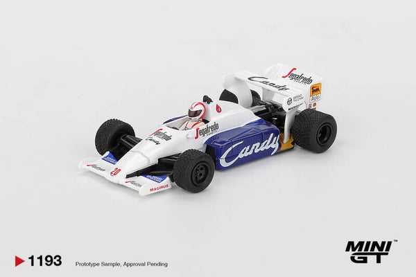 Mini GT 1/64 - Toleman TG184 #20 1984 Monaco GP Mgt522