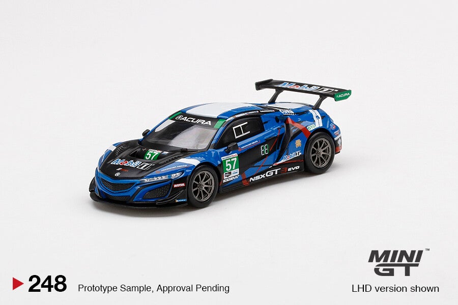 Mini GT 1/64 - Acura NSX GT3 EVO #57 2020 IMSA 24 Hrs of Daytona Minigt002