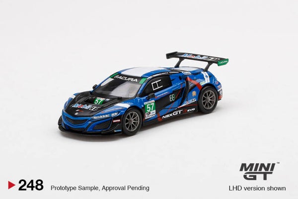 Mini GT 1/64 - Acura NSX GT3 EVO #57 2020 IMSA 24 Hrs of Daytona Minigt002