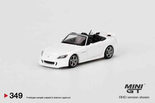 Mini GT 1/64 - Honda S2000 (AP2) Type S Grand Prix White Minigt043