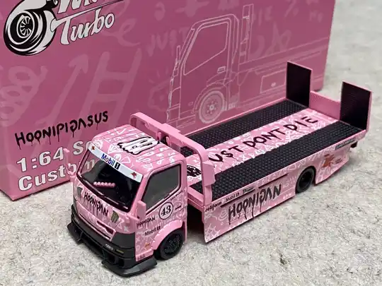 Micro Turbo 1/64 - Custom Truck HOONIPIGASUS Pink MT002