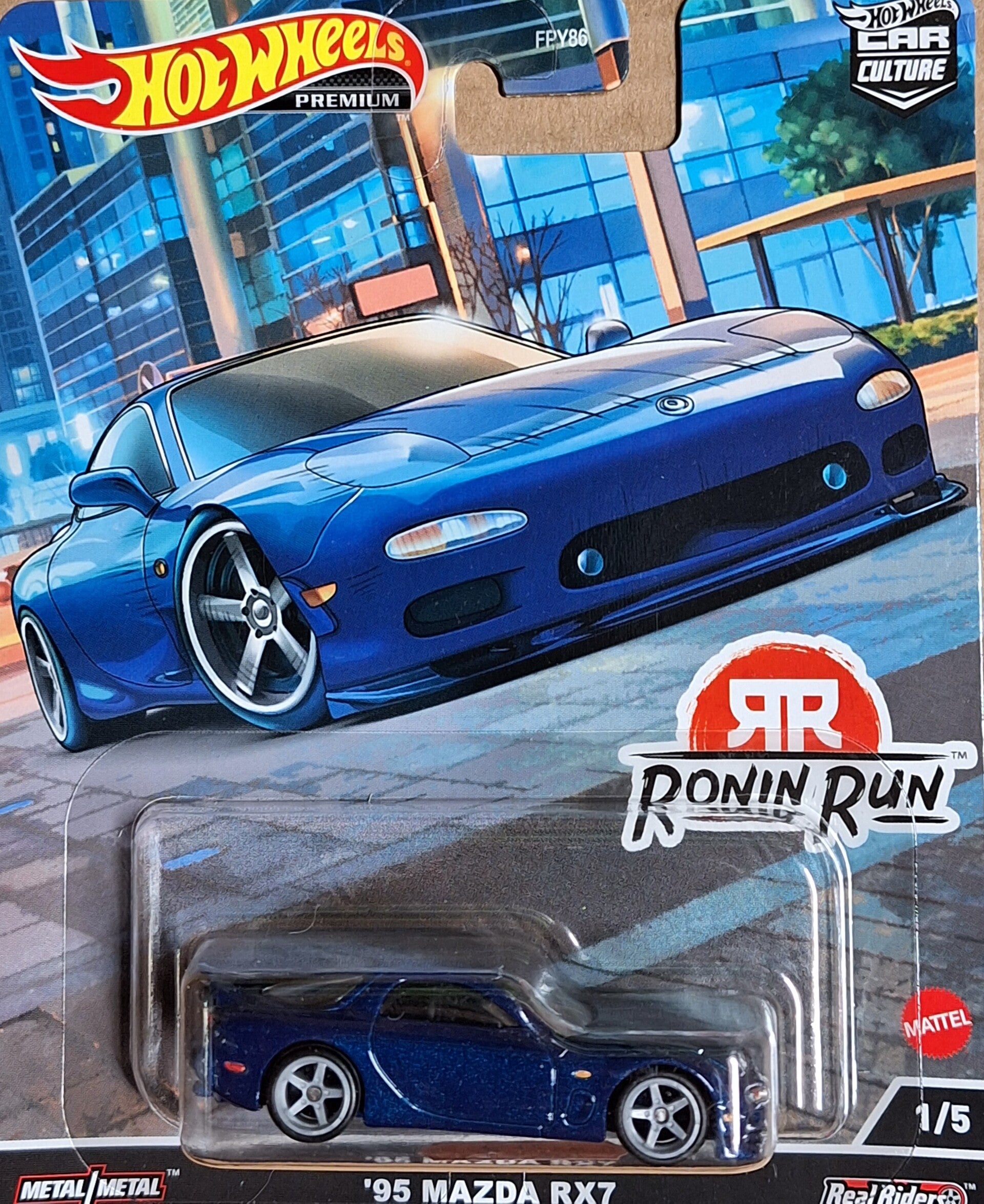 Hotwheels Ronin Run '95 Mazda RX7