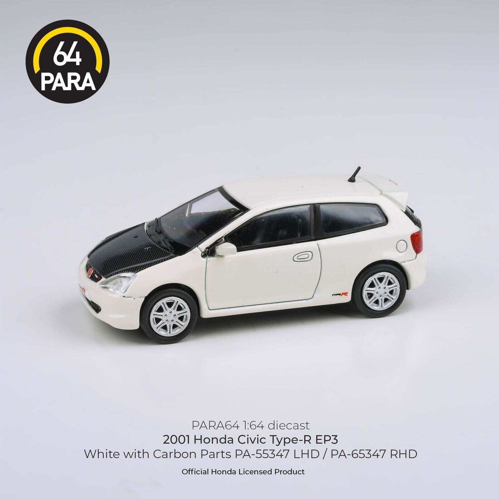 Para64 1/64 - Honda Civic Type R 2007 white p64 019
