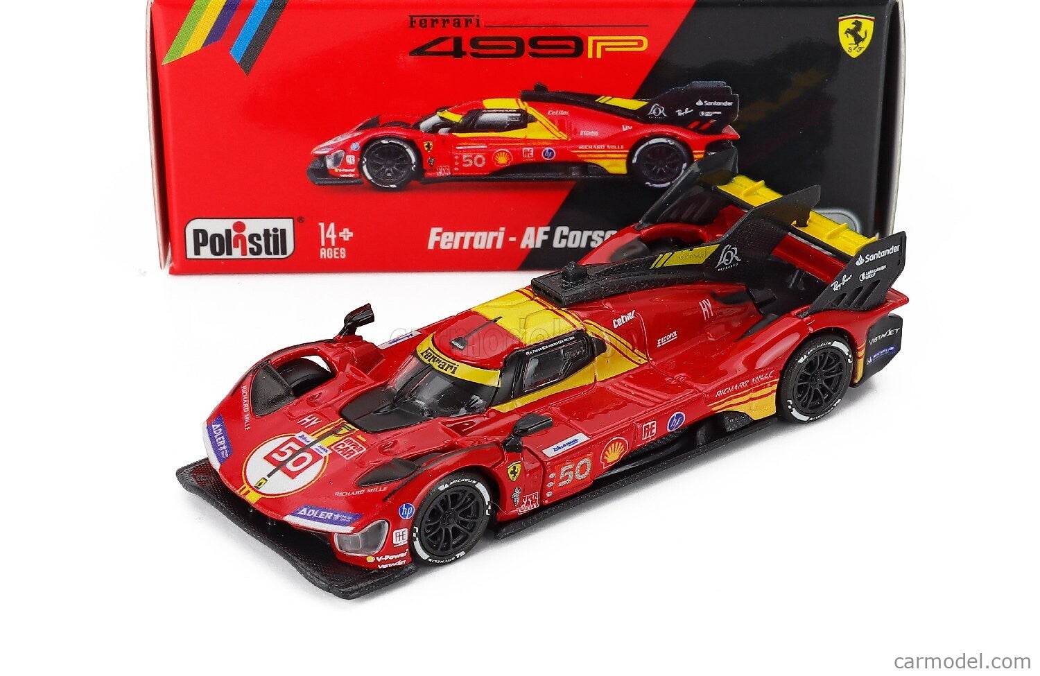 Polistil 1/64 - Ferrari 499 P #50 AF Corse Pol001