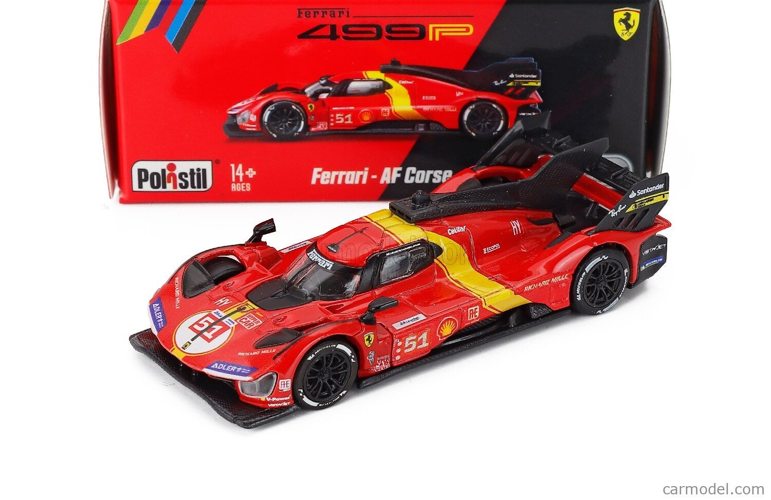 Polistil 1/64 - Ferrari 499 P #51 AF Corse Pol002