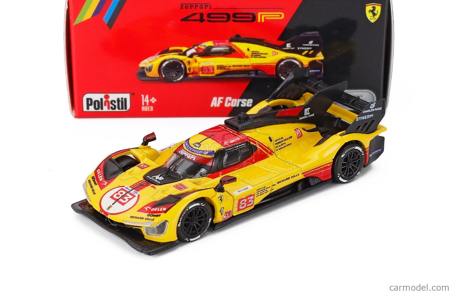 Polistil 1/64 - Ferrari 499 P #83 AF Corse Pol003