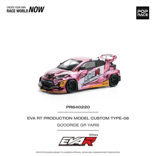 Pop Race 1/64 - Toyota GR Yaris GOODRIDE 1:64 Pop158