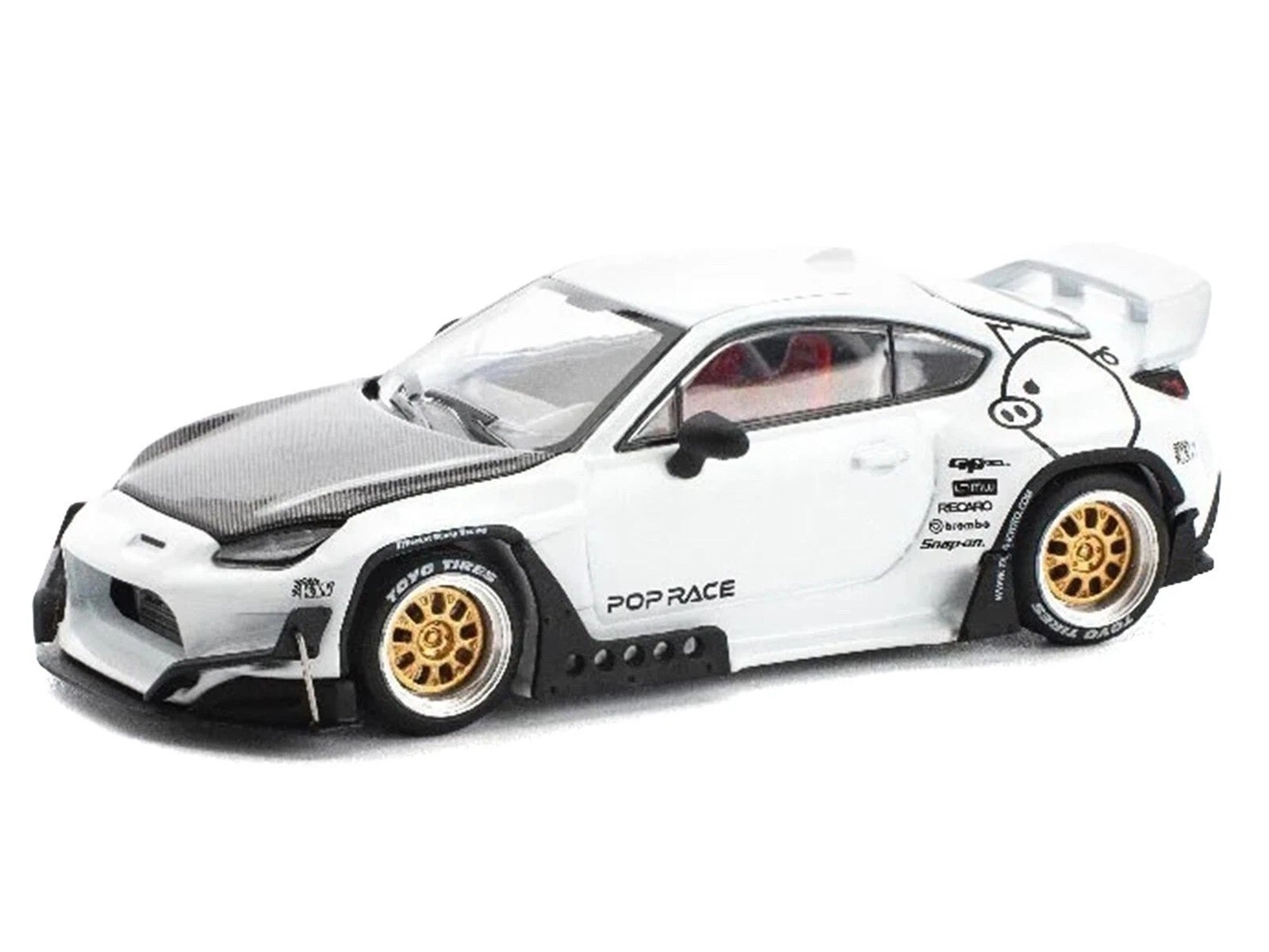 Pop Race 1/64 - Toyota GR 86 Darwin Grey BLISTER 1:64 Pop Race Pop184 BLISTER 1:64 Pop182