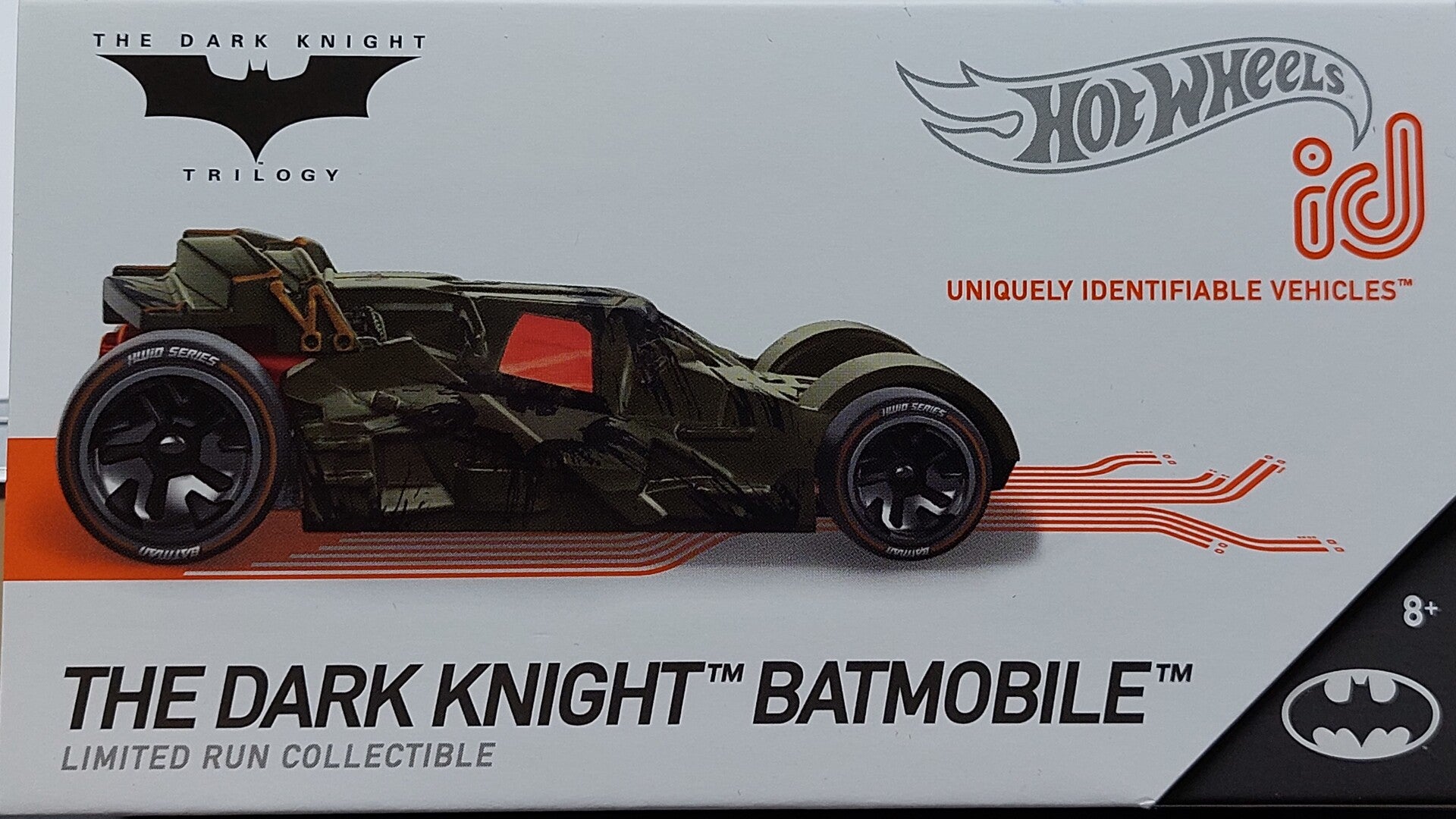 Hotwheels ID The Dark Knight Batmobile